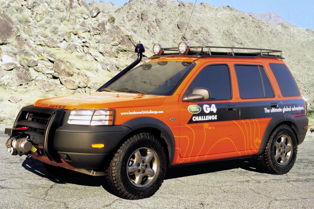 Land Rover Freelander I przed faceliftingiem przygotowany do G4 Challenge