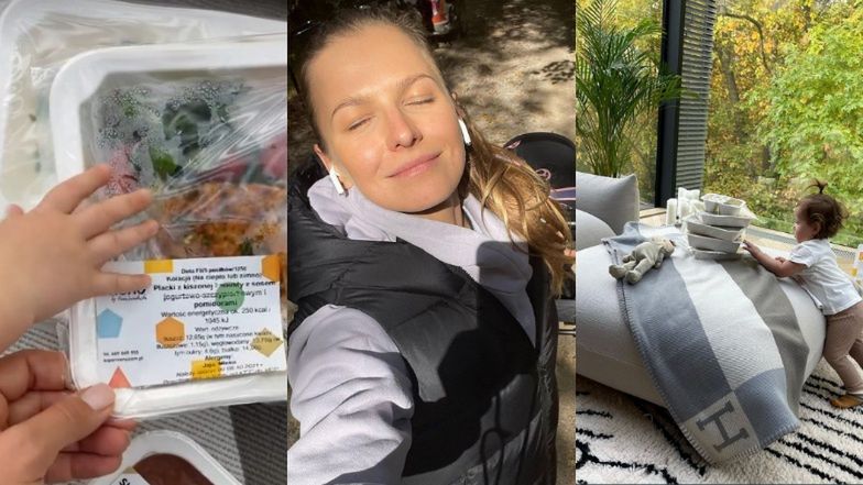 Psotna Laura pomaga mamie