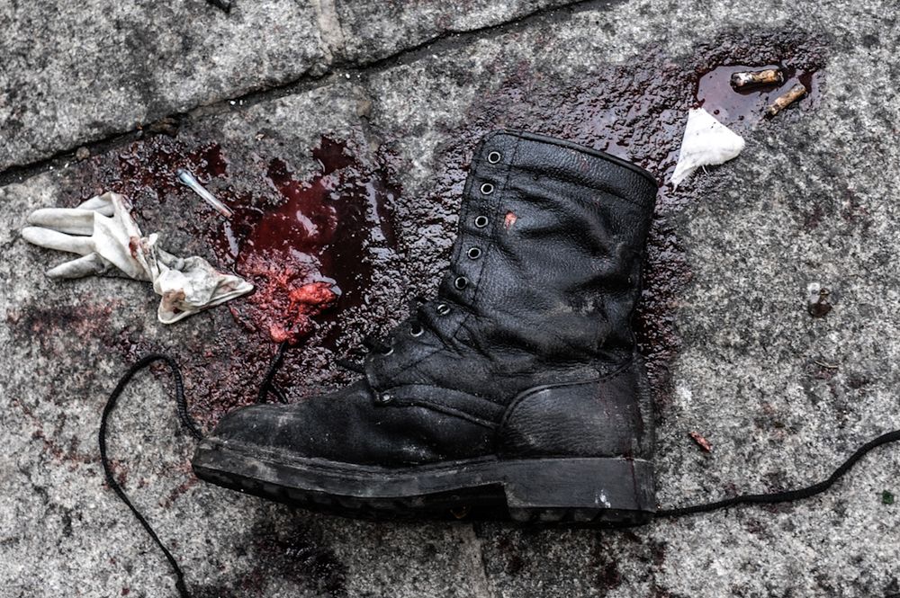 Fotoreporter Jakub Szymczuk opowiada o pracy na Majdanie 7