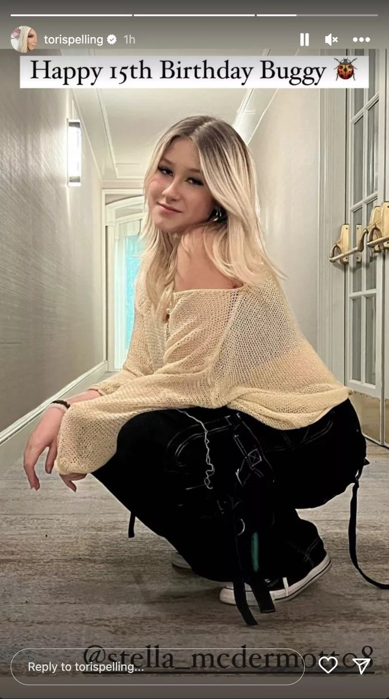Tori Spelling świętuje 15. urodziny córki