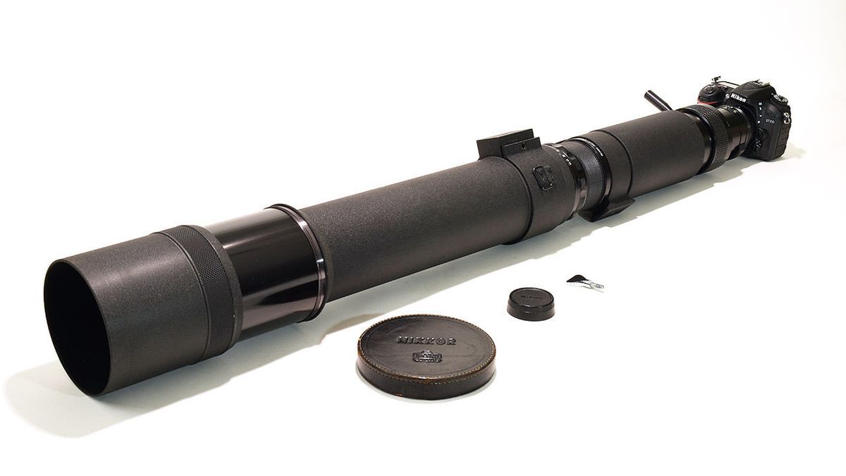 Nikkor 1200 mm f/11 - rzadki obiektyw trafił na eBaya 1