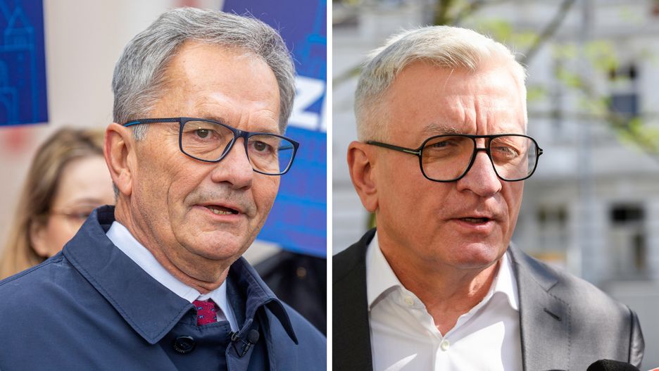 W II turze w wyborach w Poznaniu zmierzyli się Jacek Jaśkowiak i Zbigniew Czerwiński 