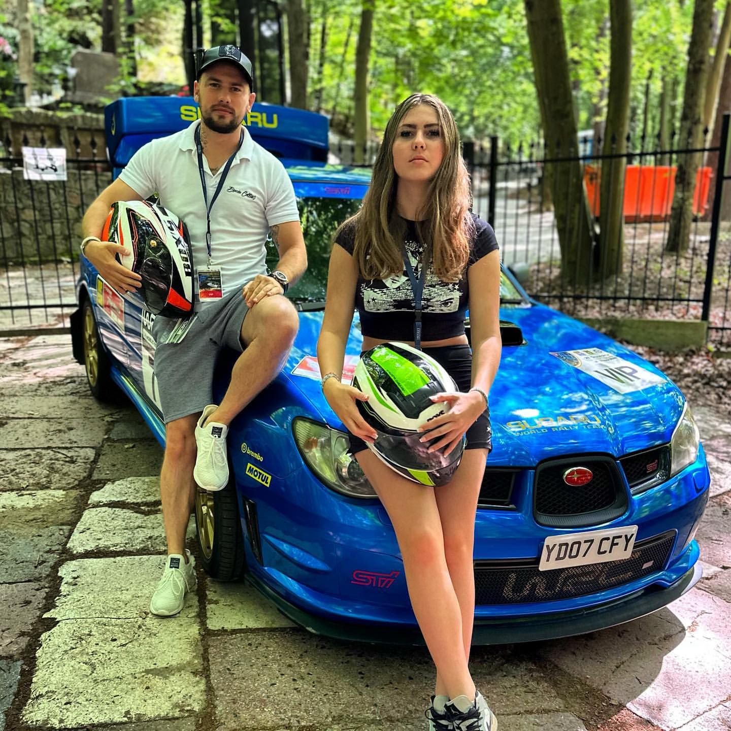 Grzegorz Collins z córką Julią