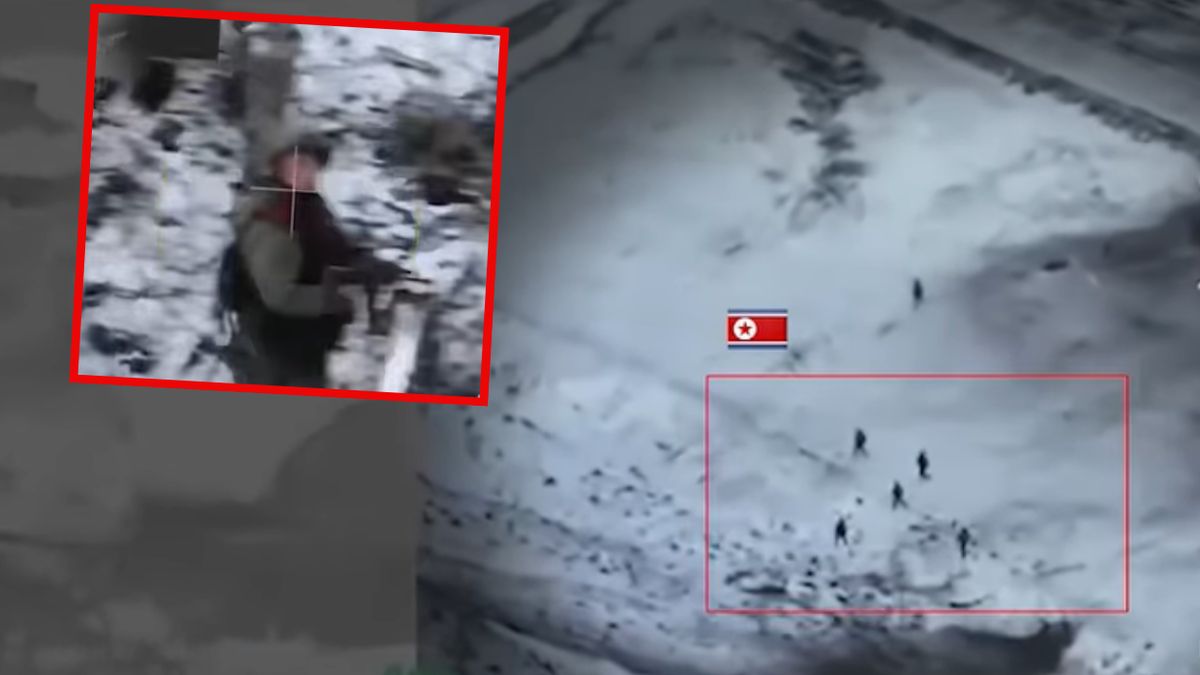 Walki z żołnierzami z Korei Płn. pod Kurskiem