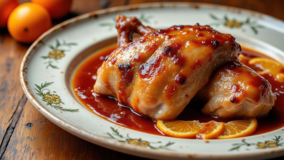 Kurczak w pomarańczach smakuje wybornie