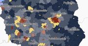 Mapa biedy i bogactwa w Polsce. Pokazuje, ile naprawdę mają Polacy