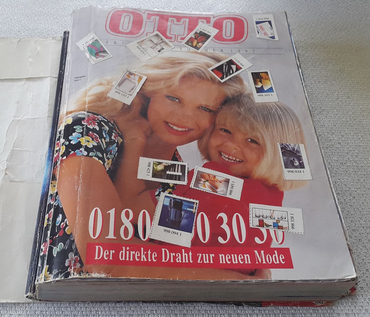Niemiecki magazyn OTTO - przygotowany na sezon lato 1993.