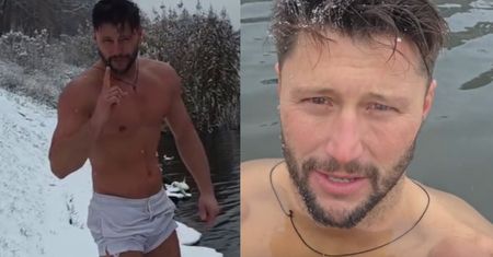 Piotr Mróz CELEBRUJE nadejście zimy. Przywitał ją "w swoim stylu"