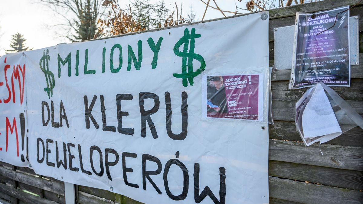 Mieszkańcy protestują przeciwko decyzji kościoła