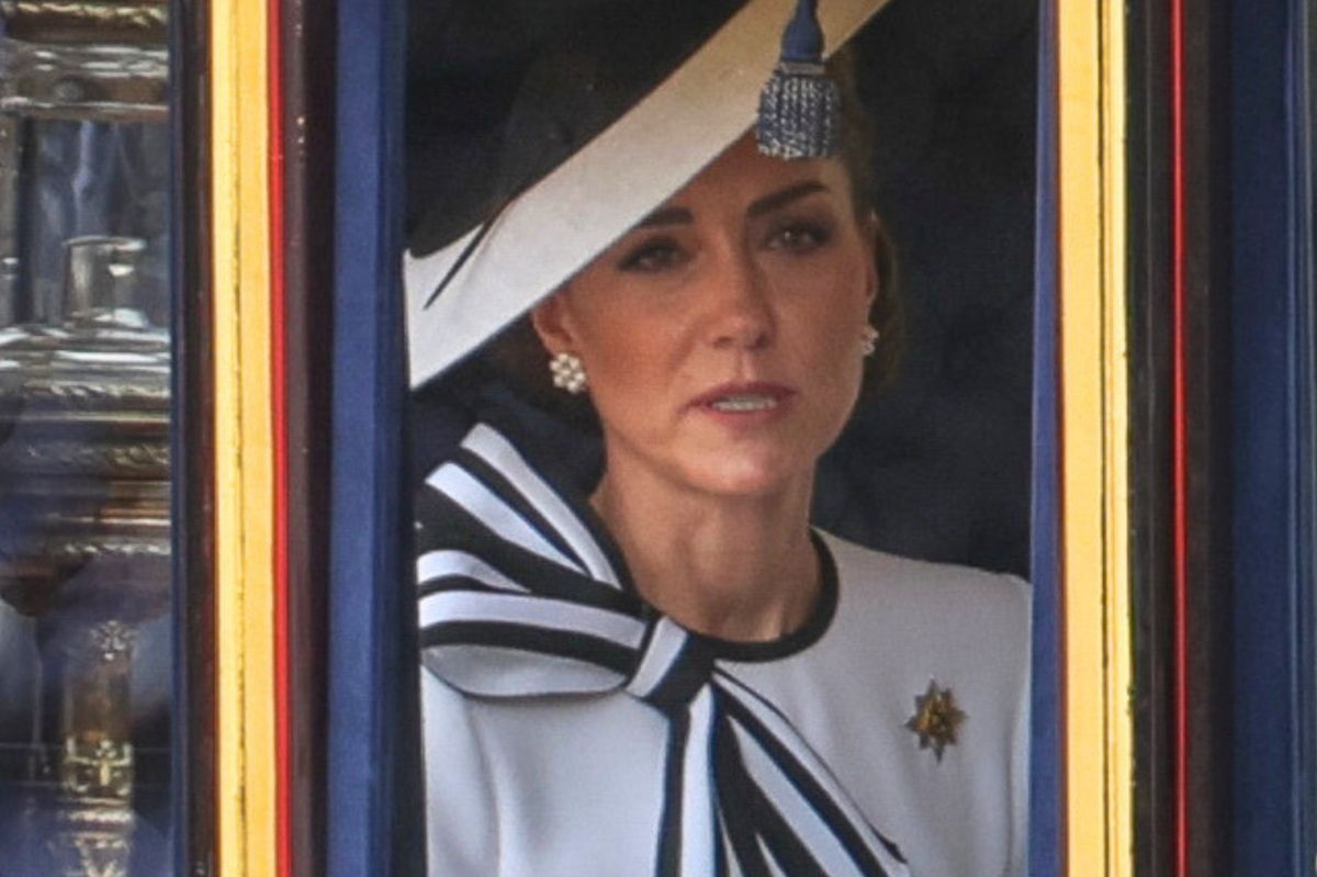 Księżna Kate podczas Trooping The Colour.