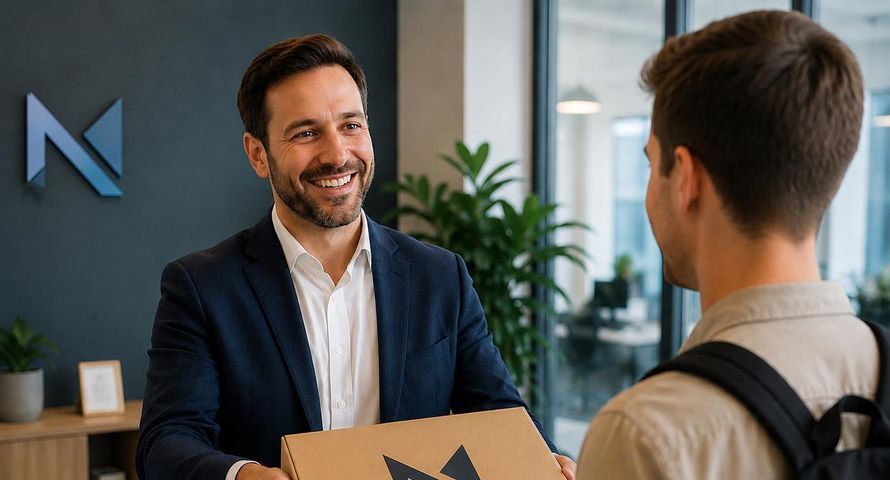 Welcome Pack dla pracownika – co powinien zawierać nowoczesny zestaw onboardingowy?