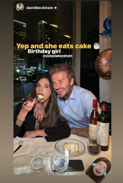 Victoria odpuściła arbuzowi i zajada się tortem!