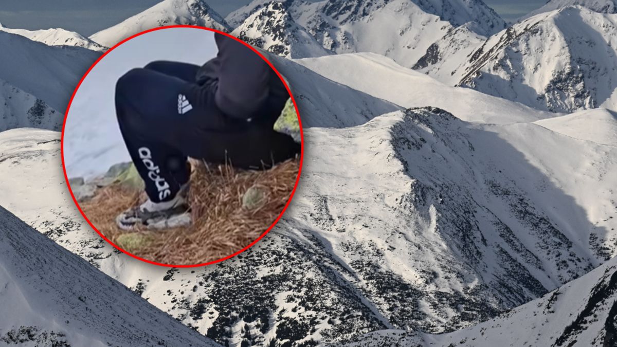 W takich butach poszedł w Tatry.