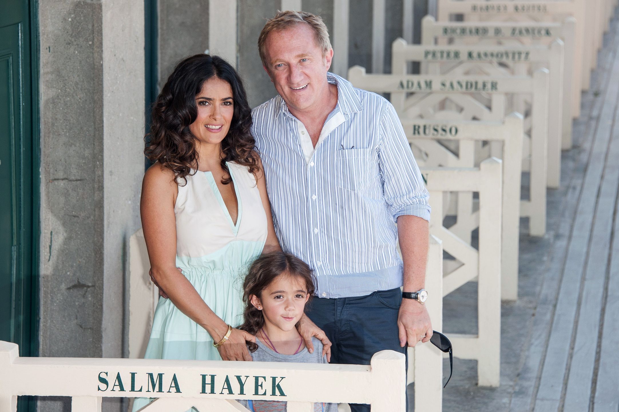 Salma Hayek, Valentina Paloma Pinault, Francois-Henri Pinault