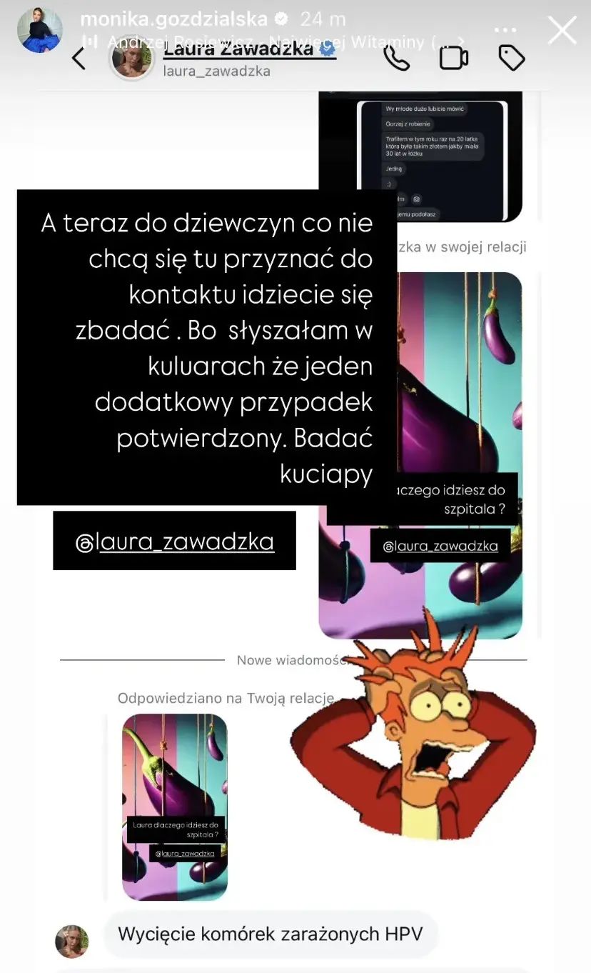 Monika Goździalska o Laurze Zawadzkiej
