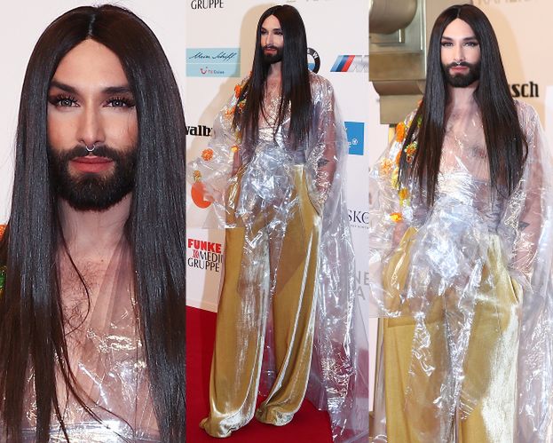 Conchita Wurst pokazała sutek na rozdaniu nagród!