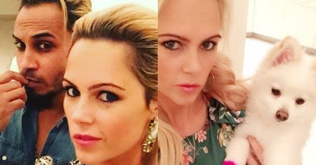 Iwona Burnat PRZEFARBOWAŁA PSA na różowo! Fani bezlitośni: "Brak słów! Biedny piesek"