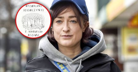Matylda Damięcka o Iranie. Wymowna grafika artystki