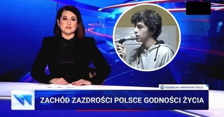 Stworzył piosenkę z pasków "Wiadomości". "Założenie było głównie komediowe"