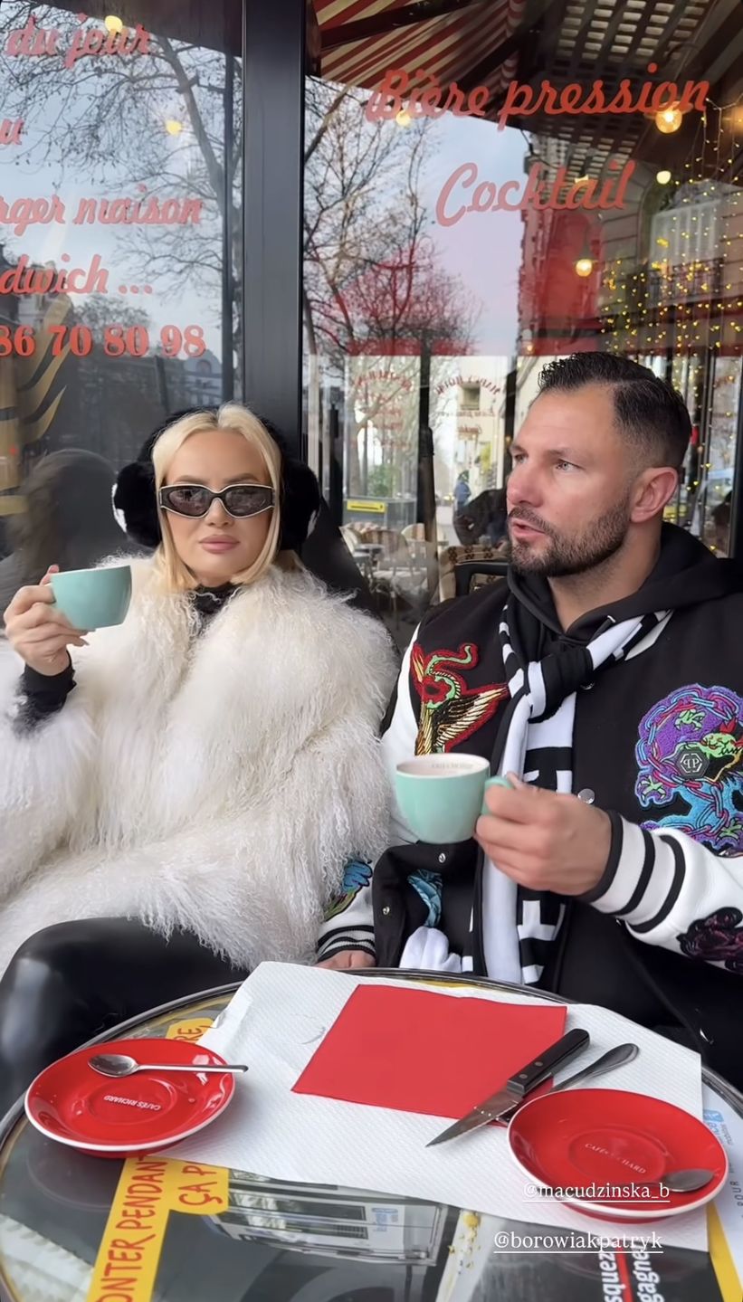 Izabela Macudzińska i Patryk Borowiak w Paryżu