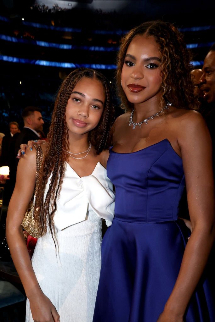 67th Annual GRAMMY Awards - Show
LOS ANGELES, CALIFORNIA - FEBRUARY 02: Blue Ivy Carter (R) and guest onstage during the 67th Annual GRAMMY Awards at Crypto.com Arena on February 02, 2025 in Los Angeles, California.  (Photo by Johnny Nunez/Getty Images for The Recording Academy)
Johnny Nunez
