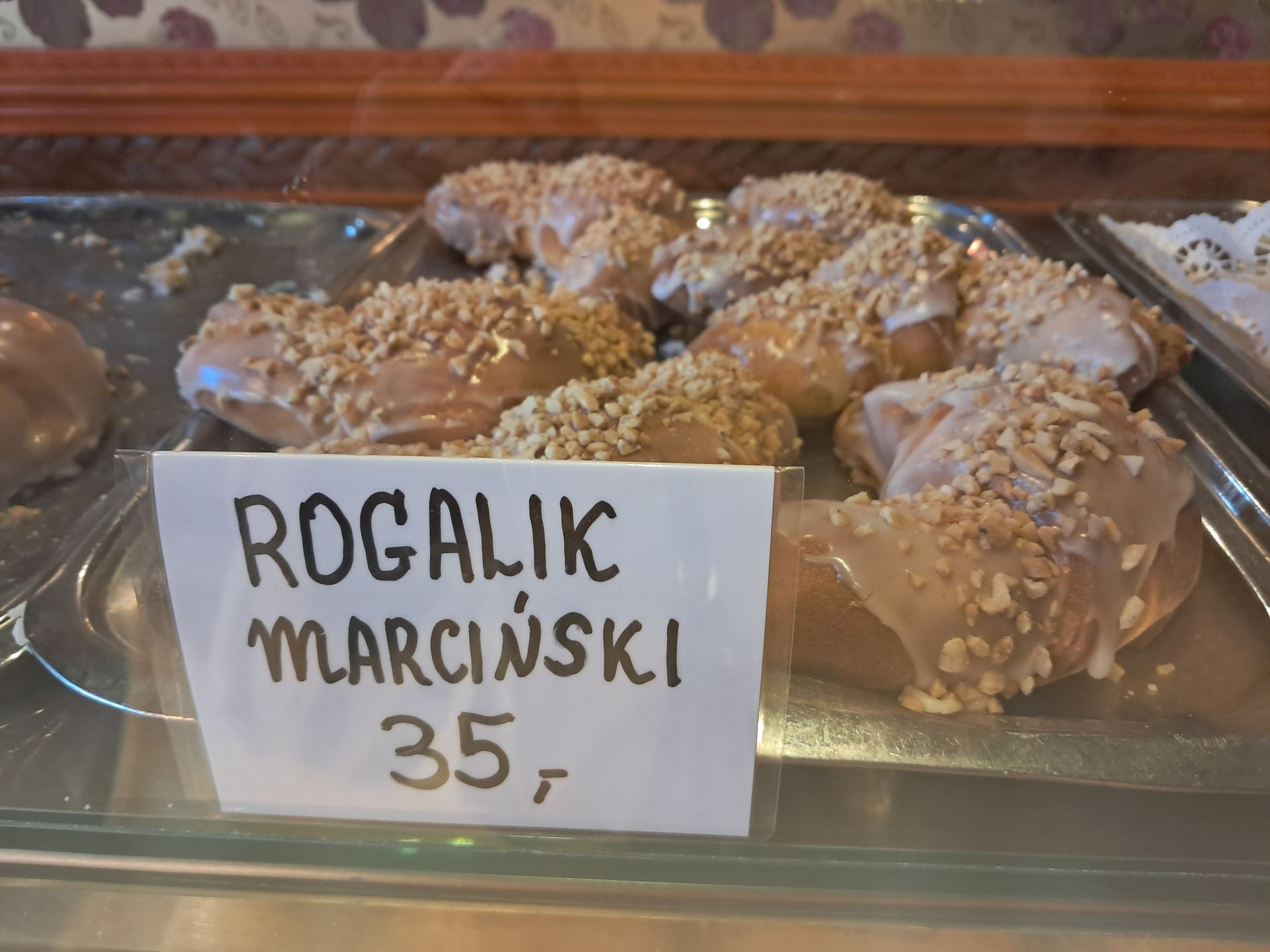 Rogalik marciński w cukierni "Słodki Słony"