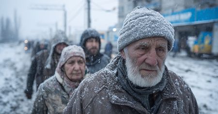 Mróz, wojna i krucha nadzieja. Ukraińcy boją się zimy bardziej niż rakiet
