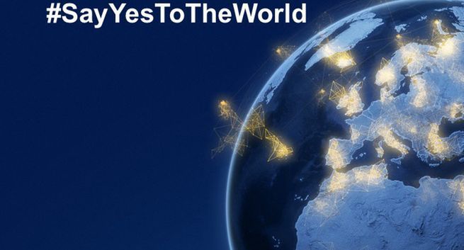 Lufthansa startuje z loterią #SayYesToTheWorld, do wygrania bilety lotnicze