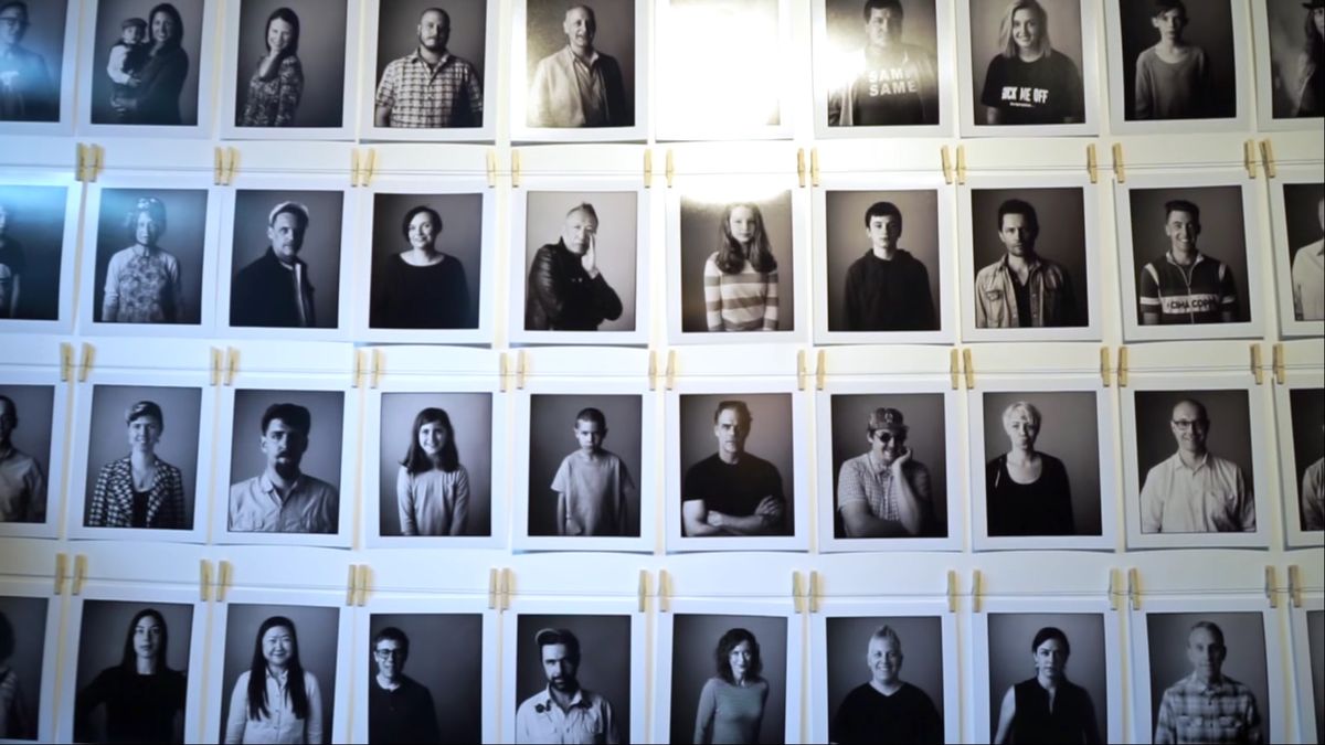 Wielka camera obscura pomogła fotografowi stworzyć niesamowite portrety 1