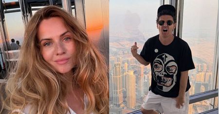 Kuba Wojewódzki wczasuje się w Dubaju z młodszą o trzy dekady żoną (?) (FOTO)