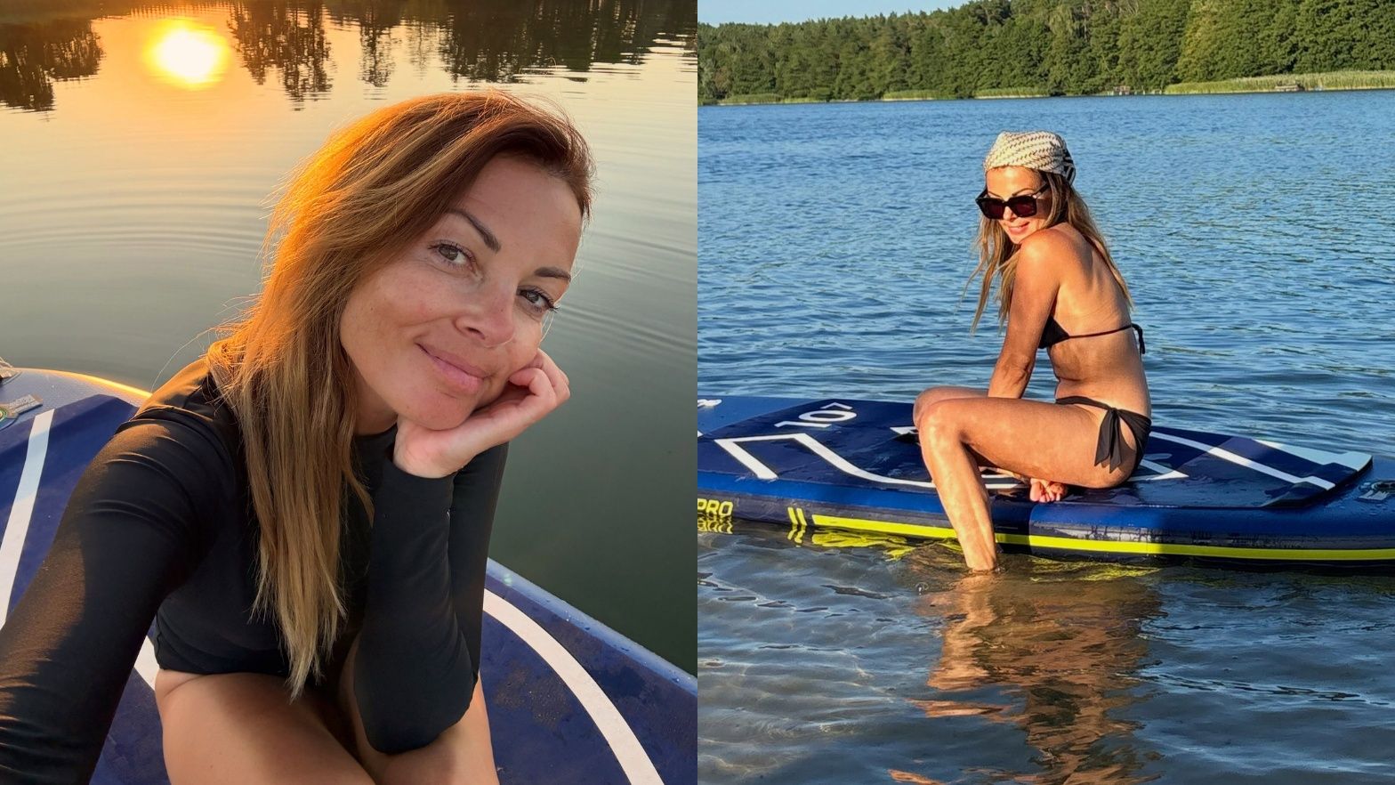 Katarzyna Glinka na wakacjach
