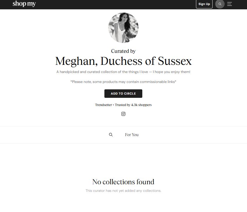 Meghan Markle po cichu zamknęła swój sklep internetowy