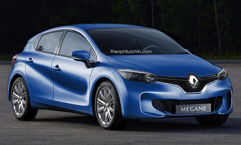 Renault Mégane 2016 - wizja artysty