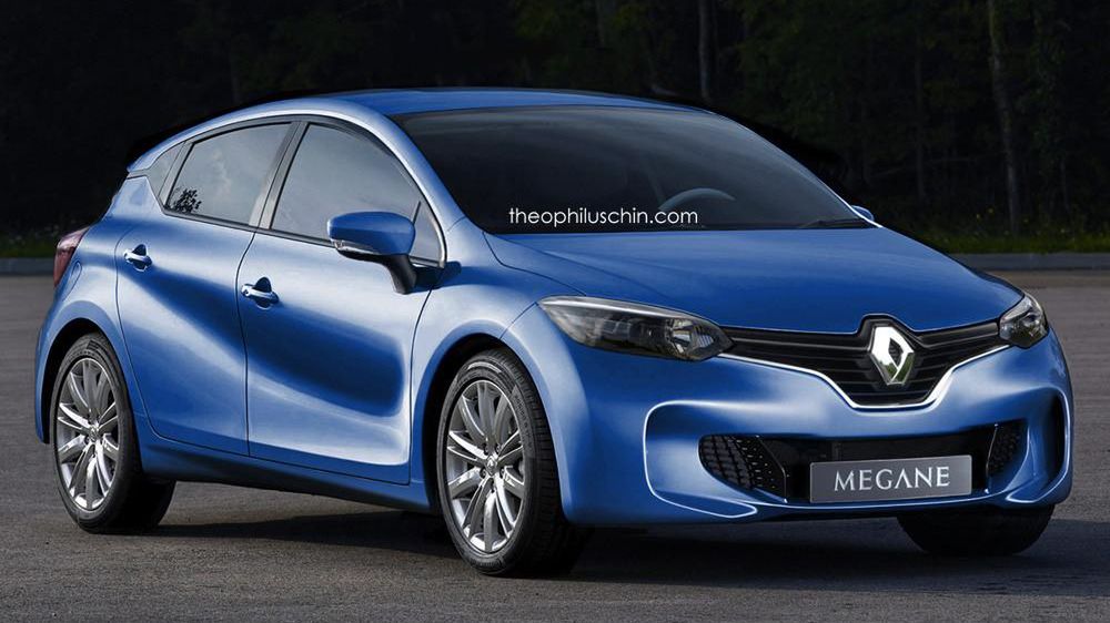 Renault Mégane 2016 - wizja artysty