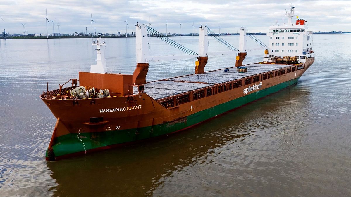 Holenderski statek Minervagracht