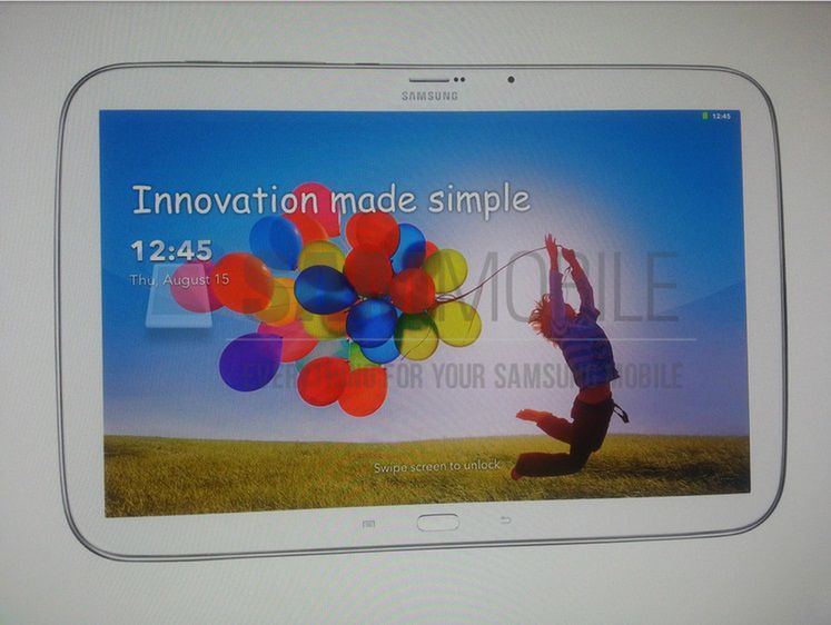 Samsung Galaxy Tab 3 Plus (fot. sammobile.com)