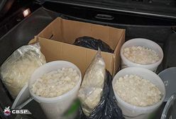 Pseudokibice zatrzymani. Przejęto ponad 100 kg klefedronu