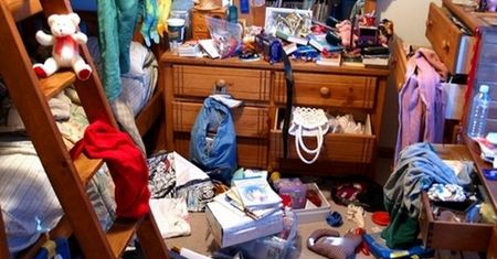 Najbradziej niechlujne dziecko. Trudno uwierzyć, jak wygląda jej pokój
