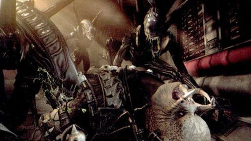 Aliens vs Predator 3- wolny obcy i latający predator 1