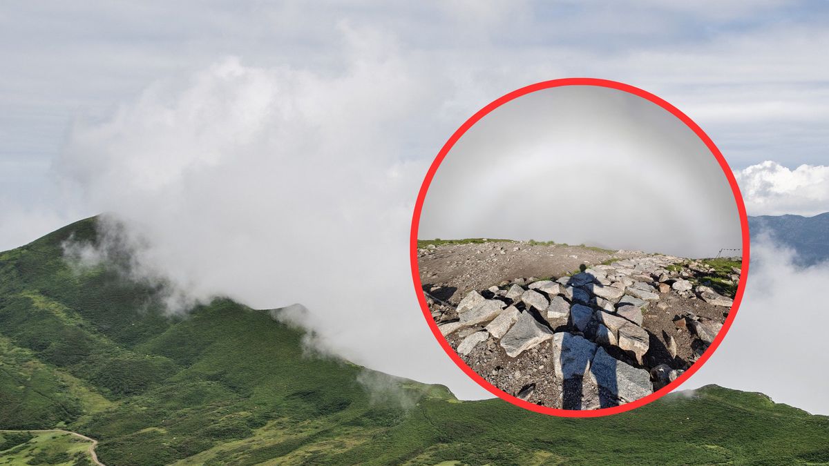 Biała tęcza widziana była z Kasprowego Wierchu