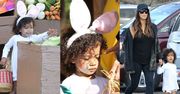 Kim i North na spotkaniu z zającem wielkanocnym (FOTO)