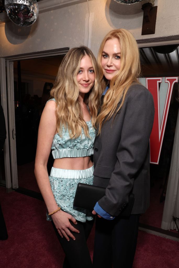 W Magazine's Annual Best Performances PartyLOS ANGELES, CALIFORNIA - JANUARY 04: (L-R) Sunday Rose Kidman Urban and Nicole Kidman attend W Magazine's Annual Best Performances Party at Chateau Marmont on January 04, 2025 in Los Angeles, California. (Photo by Kevin Mazur/Getty Images for W Magazine)Kevin Mazur
