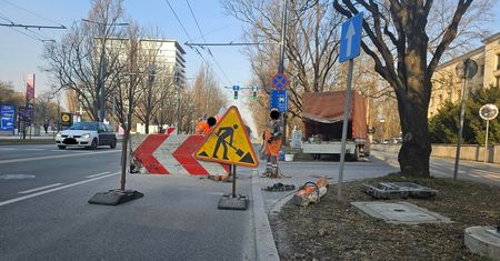 Ruszyły prace gwarancyjne na Al. Racławickich w Lublinie. Kierowcy muszą liczyć się z utrudnieniami w ruchu