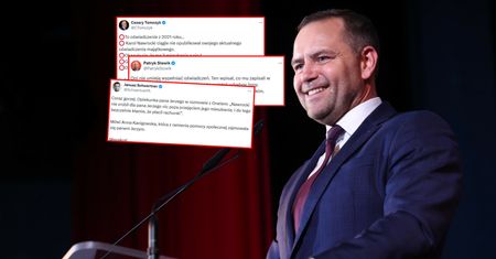 "Masakra". Burza w sieci wokół Nawrockiego