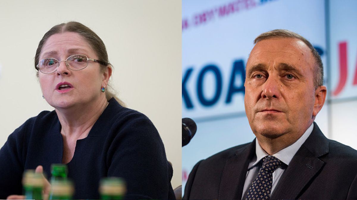 Krystyna Pawłowicz reaguje na wpis Grzegorza Schetyny 