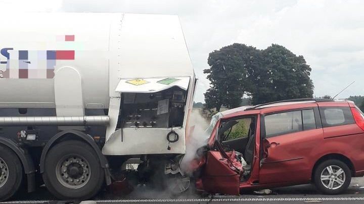 Zagrożenie wybuchem koło Nidzicy. Droga S7 zablokowana 