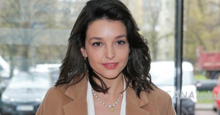 Maria Dębska zadała szyku w tym stroju. Wybrała ponadczasowy zestaw