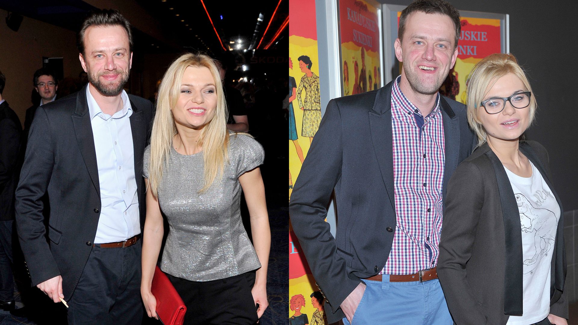 Emilia Komarnicka i Łukasz Konopka  