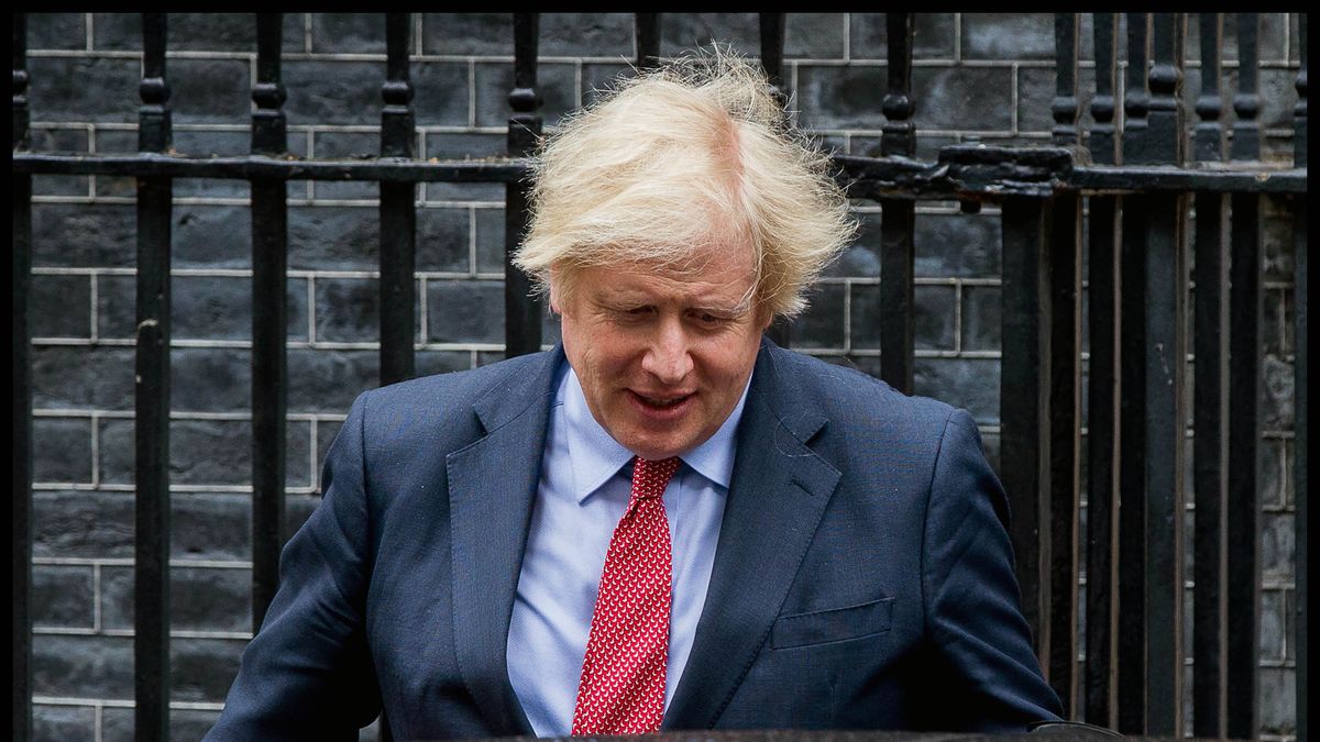 June 10, 2020, London, London, United Kingdom: Boris Johnson PMQs. ..PM Boris Johnson departs No.10 Downing Street for Prime Minister's Questions at the House of Commons.