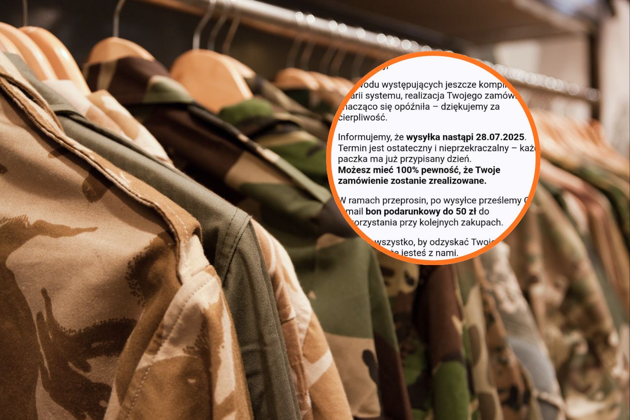 Zamówili ubrania w polskim sklepie. Od 7 miesięcy czekają na pieniądze